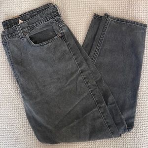 Vintage Levi’s 550 Jeans Distressed Black